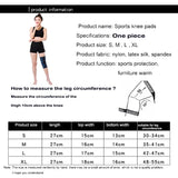 Knee Brace Compression Sleeve for Sports and Fitness - Elastic Support for Running and Outdoor Activities, Aiding in Arthritis Prevention