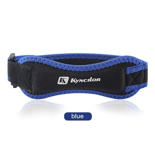 Adjustable Silica Gel Patella Knee Support Strap for Running, Cycling, and Gym Activities