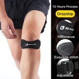 Adjustable Silica Gel Patella Knee Support Strap for Running, Cycling, and Gym Activities