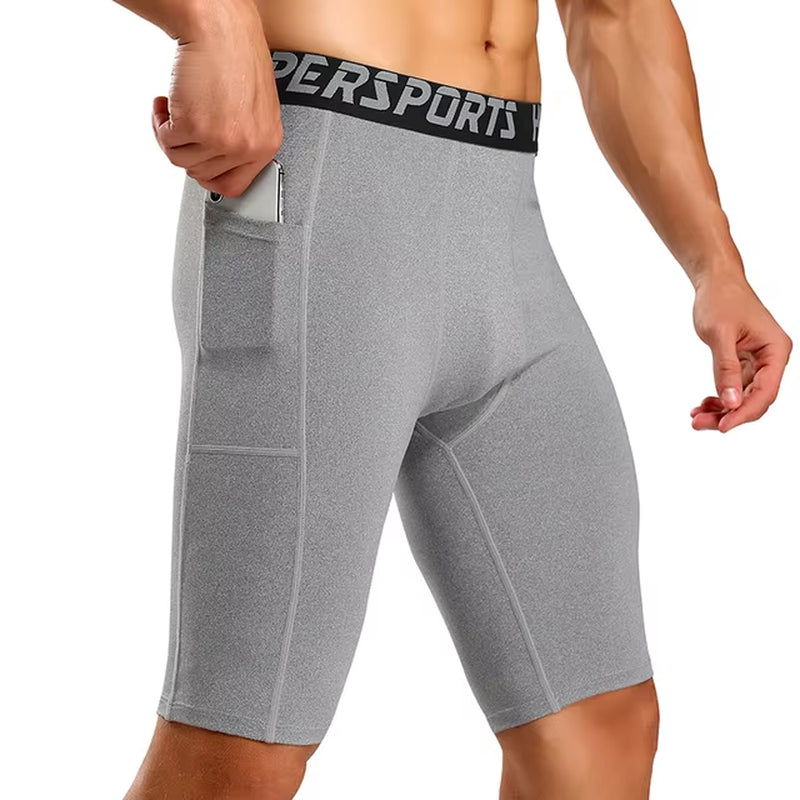 Men's Compression Shorts for Summer Sports Training and Fitness in 2025